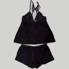 PIJAMA BRETEL FINO Y SHORT (W0137) - comprar online