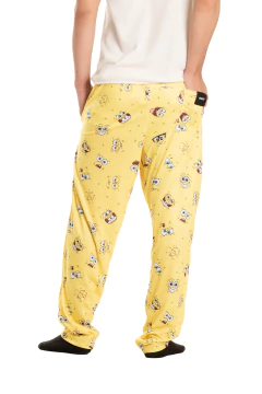 PIJAMA M/CORTA PANTALON LARGO BOB ESPONJA (SH301) - Victoria Garrido Lenceria