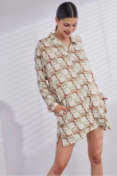 CAMISON M/LARGA ABOTONADO AVILA (2651-23) - comprar online