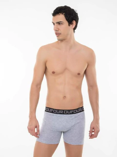 BOXER CINTURA EXPUESTA ALGODON LISO (12052) - tienda online