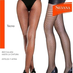 MEDIA SLIP TEJIDO RED CALADO (7675TC)