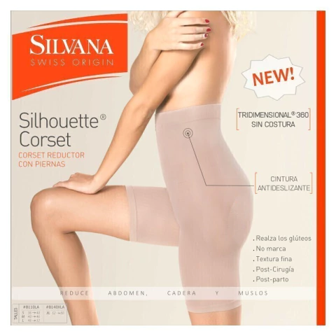 TRUSA MODELANTE C/PIERNAS SILHOUETTE CORSET (B110LA)