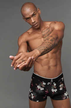 BOXER ALGODON LYCRA ESTAMPADO (93002) - Victoria Garrido Lenceria