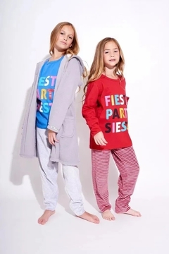 PIJAMA NENA M/L (ALG) P/L (PLUSH) (470-20) - comprar online