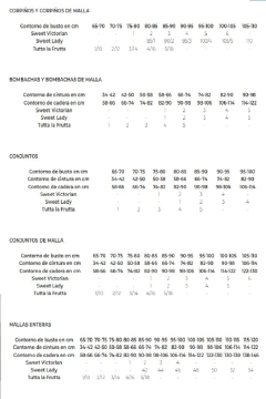 MALLA ENTERA C/ALM FIJAS COMFY (763-22) - comprar online