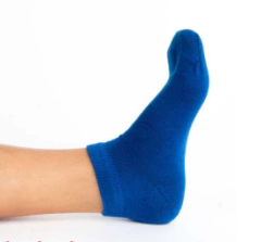 SOQUETE KIDS ALGODON Y LYCRA LISO CRAZY SOCKS (940C) - comprar online