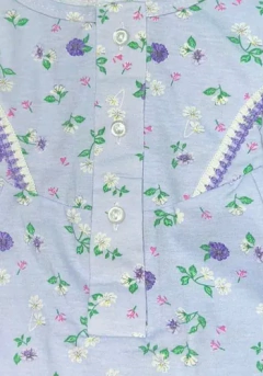 CAMISON M/CORTA C/CARTERA FLORES 46-54 (915M)