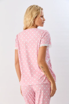 PIJAMA MATERNAL M/CORTA P/LARGO SWEET MOM (2684-25) - tienda online