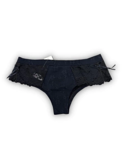 CULOTTE ENCAJE Y ALGODON LABRADO (5710)