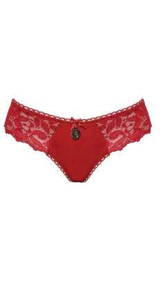 CULOTTELESS LYCRA Y ENCAJE TIARA NAVIDAD (N072B) - comprar online