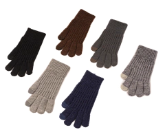 GUANTE HOMBRE TEJIDO TOUCH SCREEN (303-D)