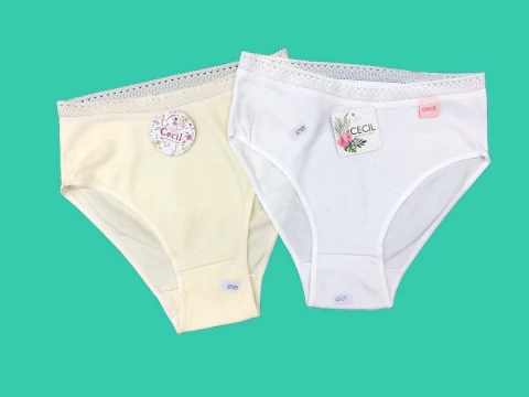 TIRO CORTO CAVADA ALGODON C/PUNTILLA (404)