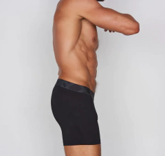 BOXER CINTURA EXPUESTA MICROFIBRA LISO (3691) - comprar online