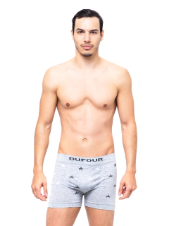 BOXER SIN COSUTRA ALGODON ESTRELLAS (11789)