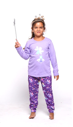 PIJAMA NENA M/LARGA P/LARGO HADAS (3234J) - Victoria Garrido Lenceria
