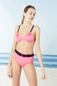 2 PIEZAS TRIANGULO CON RELLENO Y LESS TIRO ALTO POLIFONIC (506-21) - Victoria Garrido Lenceria