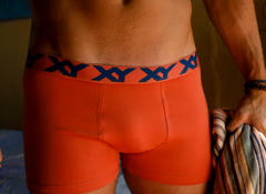 BOXER CINTURA EXPUESTA ALGODON Y LYCRA LISO T. XXXL (1387E) - tienda online