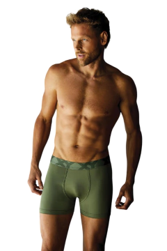 BOXER CINTURA EXPUESTA MICROFIBRA LISO (3691)