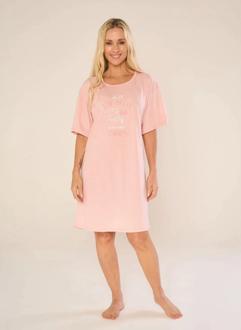 REMERON M/CORTA JERSEY MELANGE LADYS (2548M)