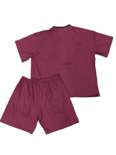 PIJAMA HOMBRE M/CORTA P/CORTO CUELLO EN V T. 62 - 68 (600MSEE) - tienda online