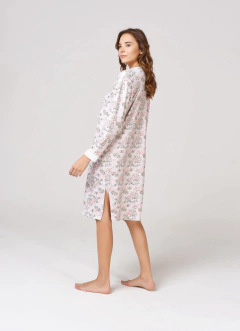 CAMISON M/LARGA ALGODON ESTAMPADO C/CARTERA (41602)