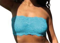 BANDEAU ENCAJE (703) - Victoria Garrido Lenceria