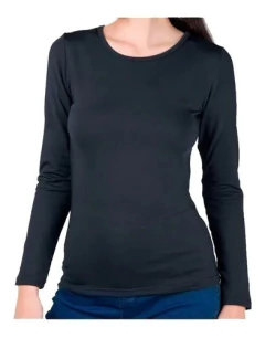 CAMISETA M/LARGA TERMICA FRIZADA POLIESTER ELASTANO (624)