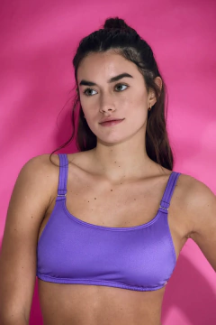 TOP DE MALLA LISO REGULABLE MASH UP (594-22) - Victoria Garrido Lenceria