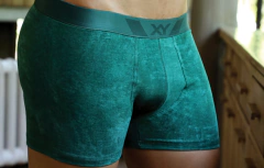 BOXER CINTURA EXPUESTA ALGO Y LYCRA PINZA CENTRAL JEANS (1308) - Victoria Garrido Lenceria