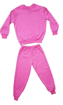 PIJAMA NENA M/LARGA P/LARGO JACARD 8 - 12 (357ME) - comprar online