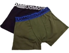 PACK X 2 BOXER HOMBRE CON CINTURA (11900) - comprar online