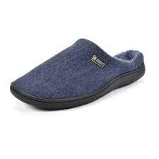 CHINELA HOMBRE SUELA PLASTICA CON PELUCHE Y AGARRE TRASERO (1204A) - comprar online