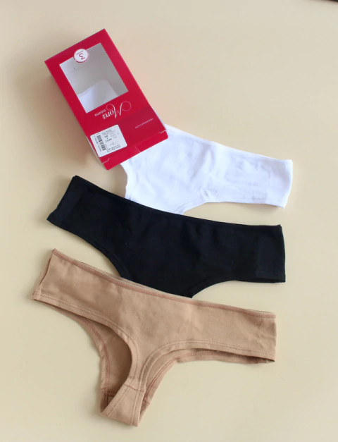 PACK X3 CULOTTELESS LISO (A012)