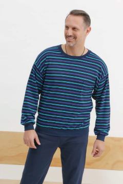 PIJAMA HOMBRE M/LARGA P/LARGO T. 62 - 68 (830E) - comprar online