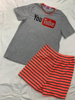 PIJAMA M/CORTA Y SHORT PERSONAJES (905) - comprar online