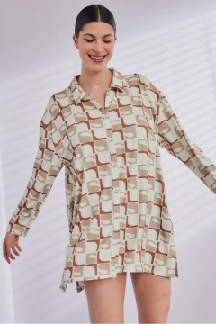 CAMISON M/LARGA ABOTONADO AVILA (2651-23) en internet