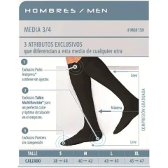 MEDIA DESCANSO 15-22 HOMBRE (M1522H) - comprar online
