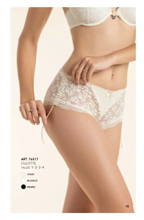 CULOTTE ENCAJE KIM (76517)