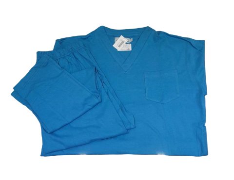 PIJAMA M/CORTA P/LARGO LISO (495L)