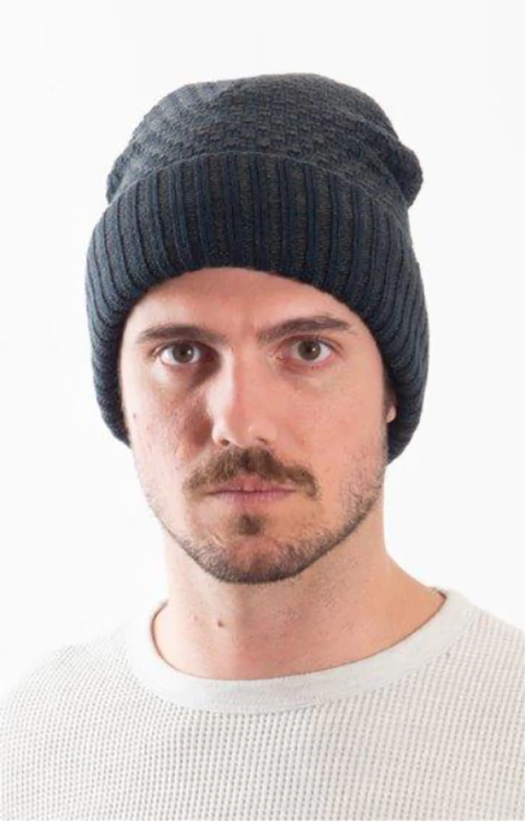 GORRO TEJIDO INTERIOR CORDERITO (9409-E)