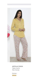 PIJAMA M/LARGA P/LARGO LIBERTY (72613)