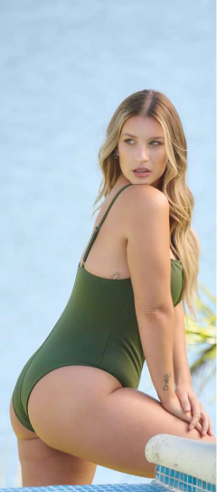 MALLA ENTERA LISA UN HOMBRO BRETEL GOTA ALEXIA (4672) - Victoria Garrido Lenceria