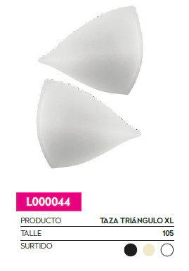 TAZA TRIANGULO SOFT P/MALLA (L44)