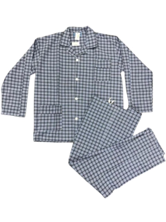 PIJAMA HOMBRE M/LARGA P/LARGO CAMISA T. 46 - 54 (509MS) - Victoria Garrido Lenceria