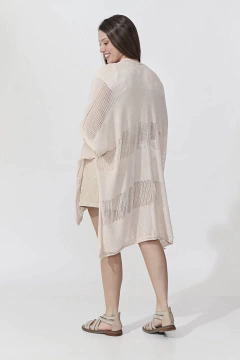 Imagen de KIMONO PLAYERO TEJIDO CALADO (2071D)