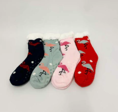 PANTUMEDIA DAMA FLAMENCOS ANTIDESLIZANTE (REF07)