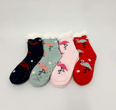 PANTUMEDIA DAMA FLAMENCOS ANTIDESLIZANTE (REF07)