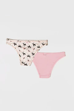 PACK X2 VEDETINA ALGODON ESTAMPADA NAVIDAD (PR77046A) en internet