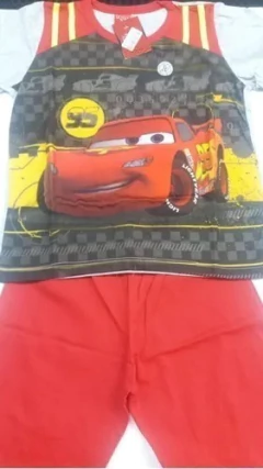 CARS DOWN PIJAMA (841-006) - Victoria Garrido Lenceria