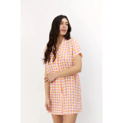 CAMISON M/CORTA ABOTONADO SALLY (2630-24) - comprar online